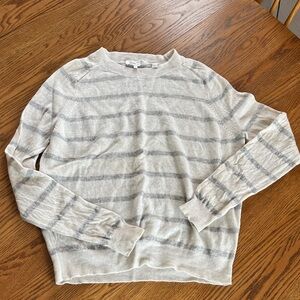 Vince cashmere wool blend striped sweater